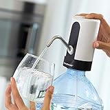 InnovaGoods® Dispensador de Agua, Recargable, garrafa, Grifo, Fria embotellada, Capacidad 20L, 4W, Color Blanco