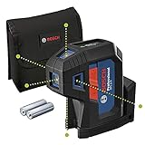 Bosch Professional - Láser de 5 puntos GPL 5 G (láser verde, alcance: hasta 30 m, estuche)