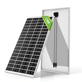 ECO-WORTHY Panel Solar 12V Placa Solar Monocristalino 170W para Cargar Bateria, caravana, Jardín, Barco, Casa