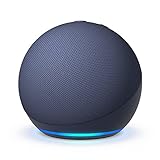 Echo Dot (5.ª generación, modelo de 2022) | Altavoz inteligente Bluetooth con Alexa | Azul marino