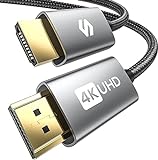 Silkland Cable HDMI 5m/4K, High Speed 18Gbps Cable HDMI 2.0 Admite 4K@60Hz, HDR, 3D, Ethernet, Audio Return (ARC) - Cable HDMI Nylon