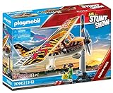 PLAYMOBIL Air Stuntshow 70902 Air Stuntshow Avioneta Tiger, Juguetes para niños a Partir de 5 años