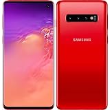 SAMSUNG Galaxy S10, 512GB, Rojo (Reacondicionado), Original de fábrica (Corea del Sur), Exclusivo para el Mercado Europeo (Versión Internacional)
