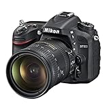 Nikon D7100 cámara réflex Digital de 24.1 Mpix Kit 18-200 VR II Caja de Lente Negro