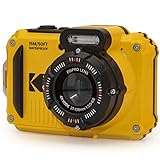 KODAK Pixpro WPZ2 - Cámara de Fotos Digital compacta (16 Mpx, Resistente al Agua y a los Golpes), Color Amarillo y Amarillo