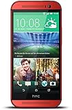 HTC One M8 - Smartphone libre Android (pantalla 5', cámara 5 Mp, 16 GB, Quad-Core 2.6 GHz, 2 GB RAM), rojo (importado)