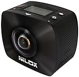 Nilox EVO 360 Plus Camera, Negro, 24.4 x 10.5 x 10