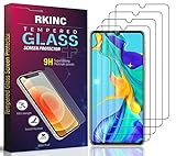 RKINC Protector de pantalla [4 Paq] para Samsung Galaxy A12 / A02S película de vidrio templado, 0.33 mm [Garantía de por vida] [Anti-rasguño] [Anti-rotura] [Sin burbujas]