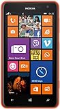 Nokia 625 - Smartphone libre Windows Phone (pantalla 4.7', cámara 5 Mp, 8 GB, 1.2 GHz, 512 MB RAM), naranja [importado]