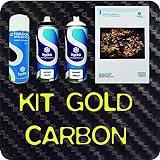Kit Hidroimpresion kit Carbono Gold HFC-098 Hydro Dipping kit Activador kit Water Transfer Printing kit Hidrografia kit Hydrographics spray