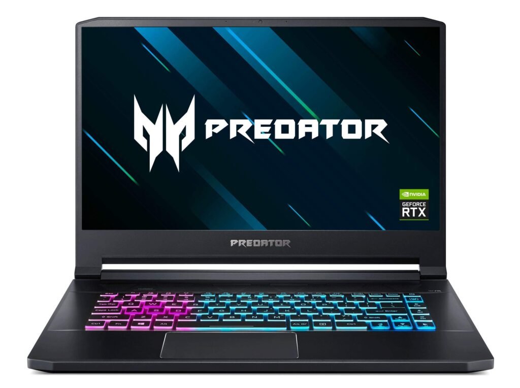 Acer Predator Triton 500 - Portátil para juegos delgado y ligero, Intel Core i7-9750H, GeForce RTX 2060 con 6GB, pantalla IPS Full HD de 15.6 pulgadas...