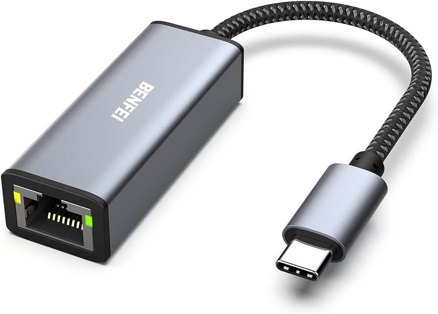 BENFEI Adaptador USB-C a Ethernet LAN, USB Tipo C (Thunderbolt 3 ...