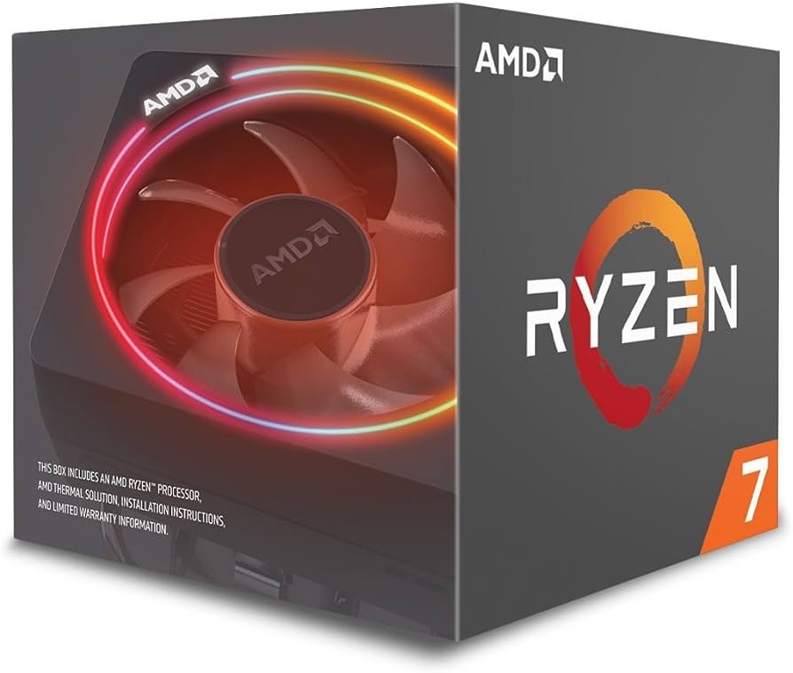 AMD Ryzen 7 2700X - Procesador con disipador de calor Wraith Prism (16 MB, 8 núcleos, velocidad de 4,35 GhZ, 105 W)