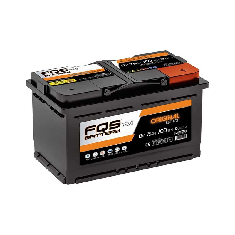 Batería coche FQS 75AH 12v - Baterías online - Baterías para ...