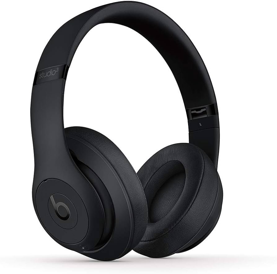 Beats Studio3 - Auriculares inalámbricos con cancelación de ruido, chip de auriculares Apple W1, Bluetooth clase 1, 22 horas de tiempo de escucha,...