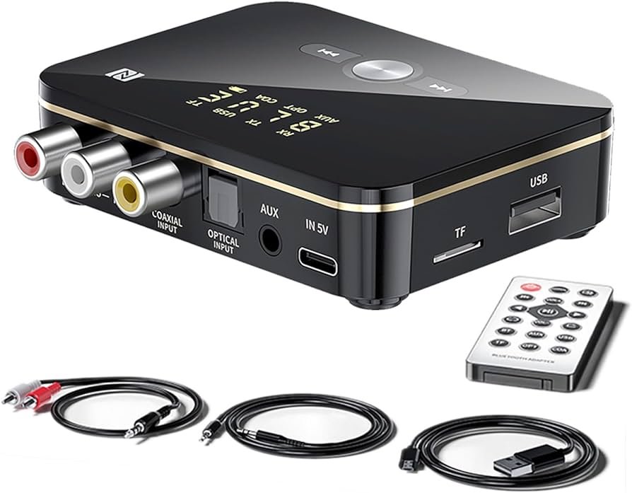 Amazon.com: Transmisor Bluetooth Adaptador de audio para TV ...