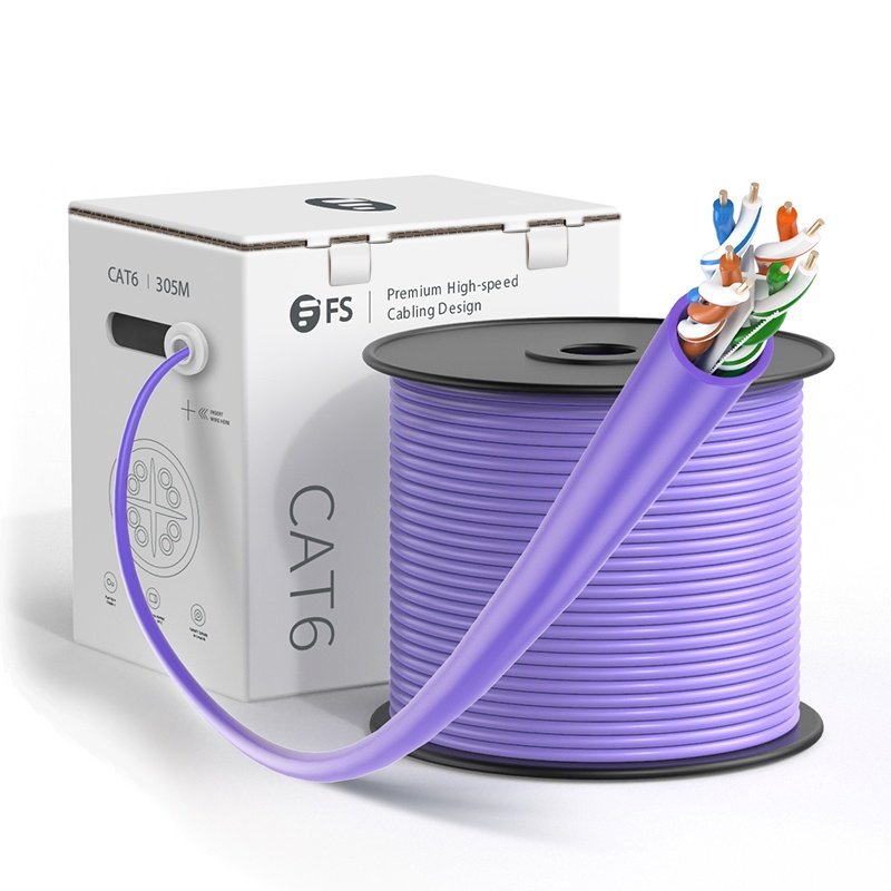 Bobina de cable de red Ethernet Cat6, certificado UL, cable de...