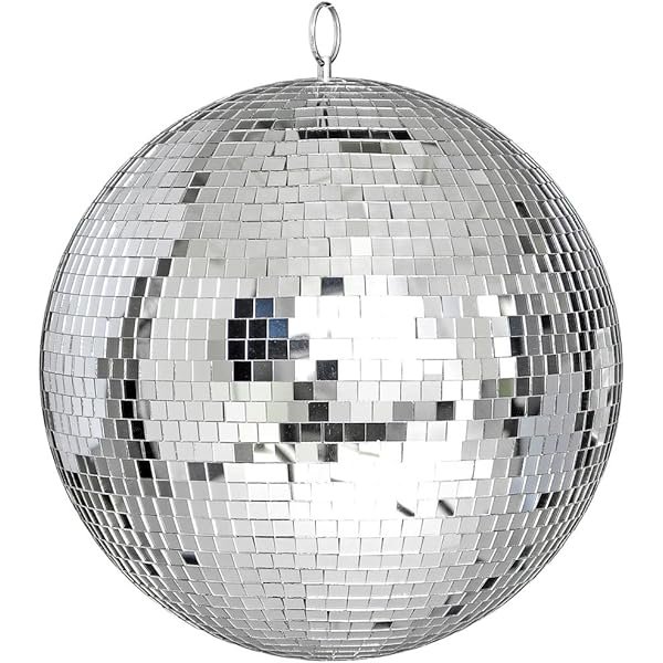 Amazon.com: Bola de discoteca de espejo de 12 pulgadas, ideal para ...