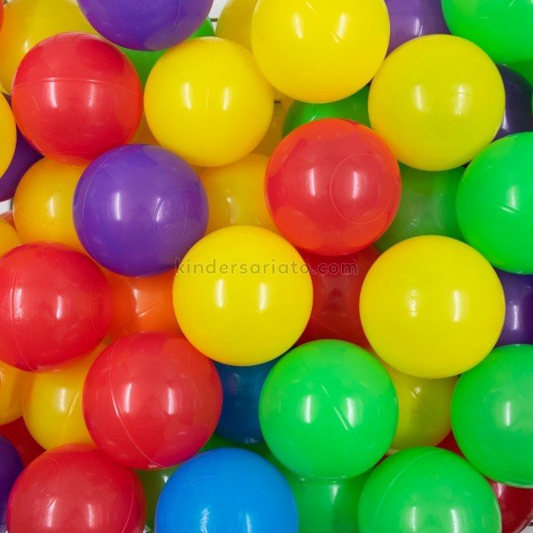 Paquete 100 pelotas multicolor - Bolas para piscina, sin ftalatos...