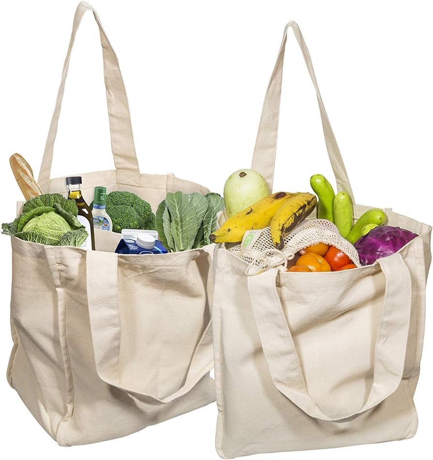 Amazon.com: Organic Cotton Mart Las mejores bolsas de compras de ...