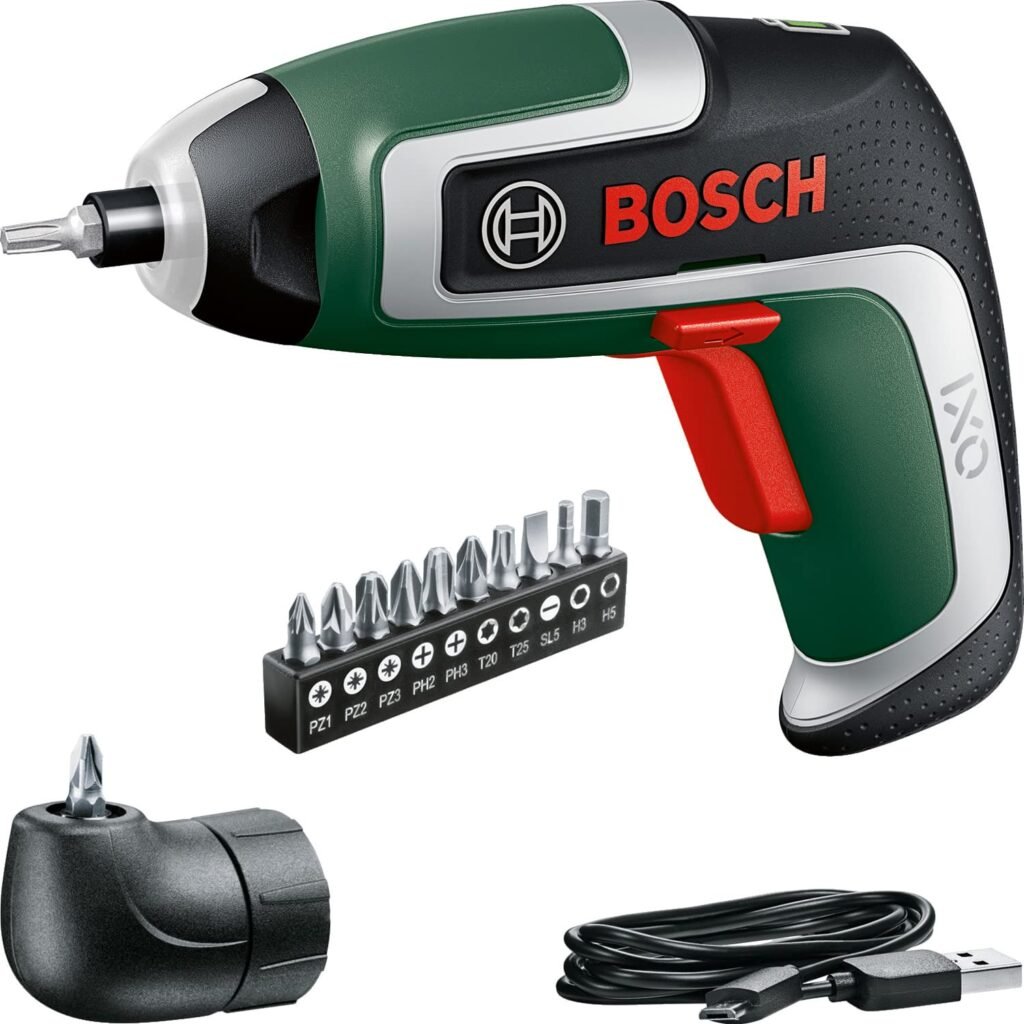 Bosch Home and Garden atornillador a batería compacta IXO set (7.ª...
