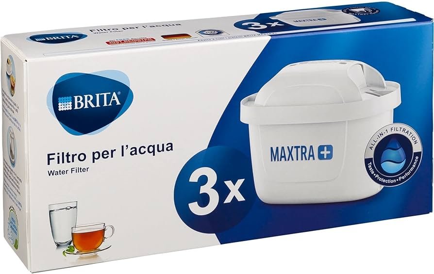 BRITA Maxtra+ Filtros De Agua Blanco 12X12X12 Cm 3.0 Unidades ...