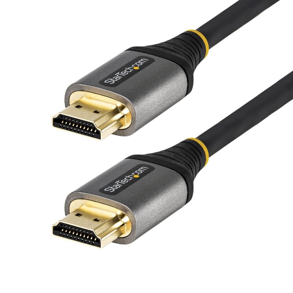 Cable de 1m HDMI 2.1 8K - Cable HDMI Certificado de Ultra Alta Velocidad - 48Gbps - 8K 60Hz - 4K 120Hz - HDR10+ - eARC - Cable HDMI Ultra HD 8K -...