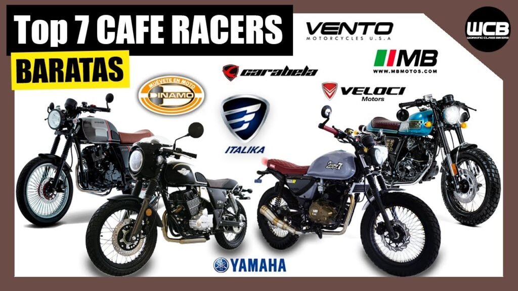 TOP 7 Motos CAFE RACER 2024 RETRO BARATAS 🇲🇽 |