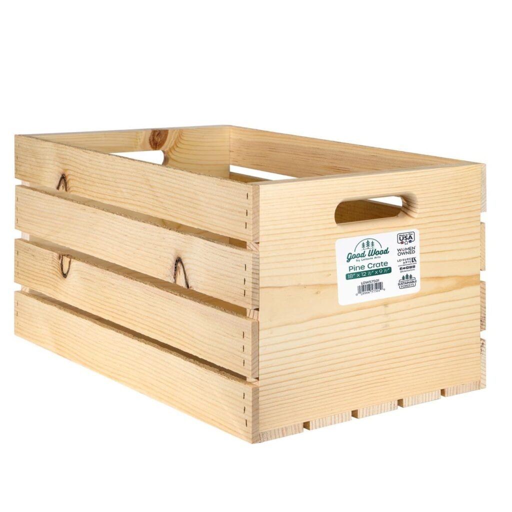Amazon.com: ARTES DEL OCIO Buena caja de madera de madera, caja de ...