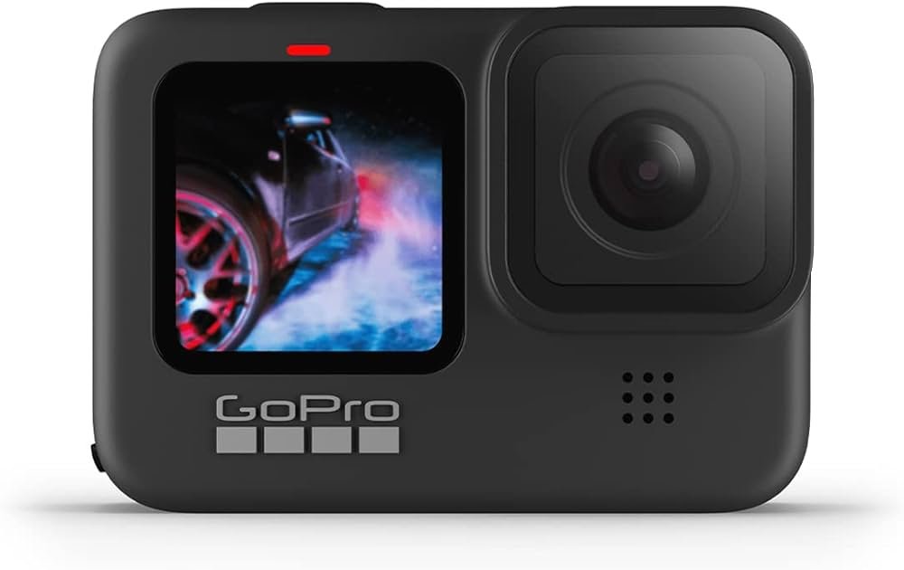 GoPro HERO9 - Cámara deportiva impermeable con pantalla LCD...