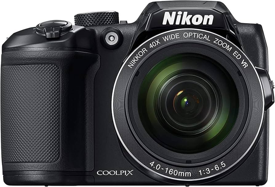 Cámara digital COOLPIX B500 de Nikon (color negro)