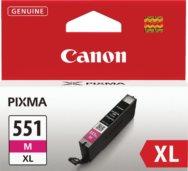Cartucho de tinta Canon CLI-551XL rojo