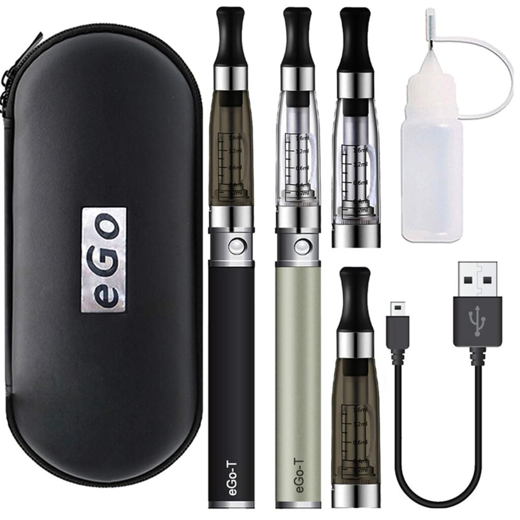 Cigarrillos Electrónicos de Vapor sin Nicotina, Ovuul EGO-T CE4 Kit...