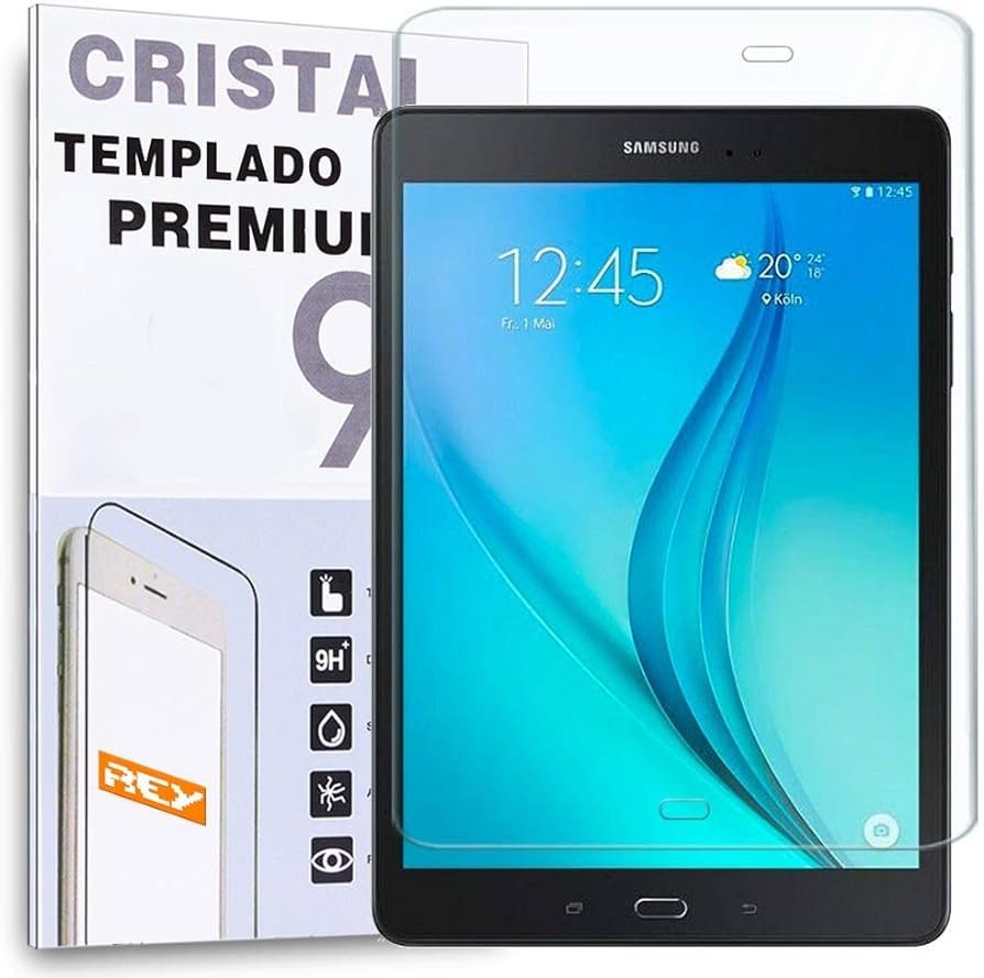 ebestStar - Cristal Templado Compatible con Samsung Galaxy Tab A 9.7 T550/S Pen P550 Protector de Pantalla, Película Vidrio Dureza 9H, Sin-Burbujas...