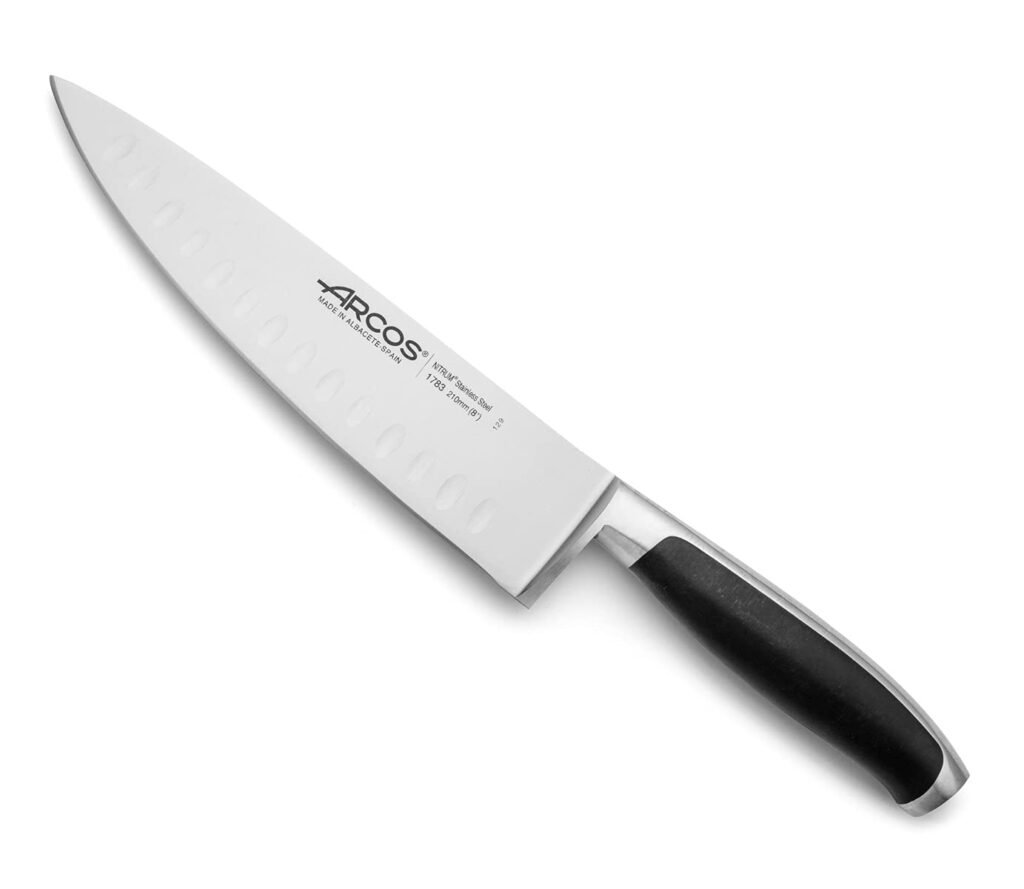 Amazon.com: ARCOS Cuchillo de chef de acero inoxidable de 8 ...