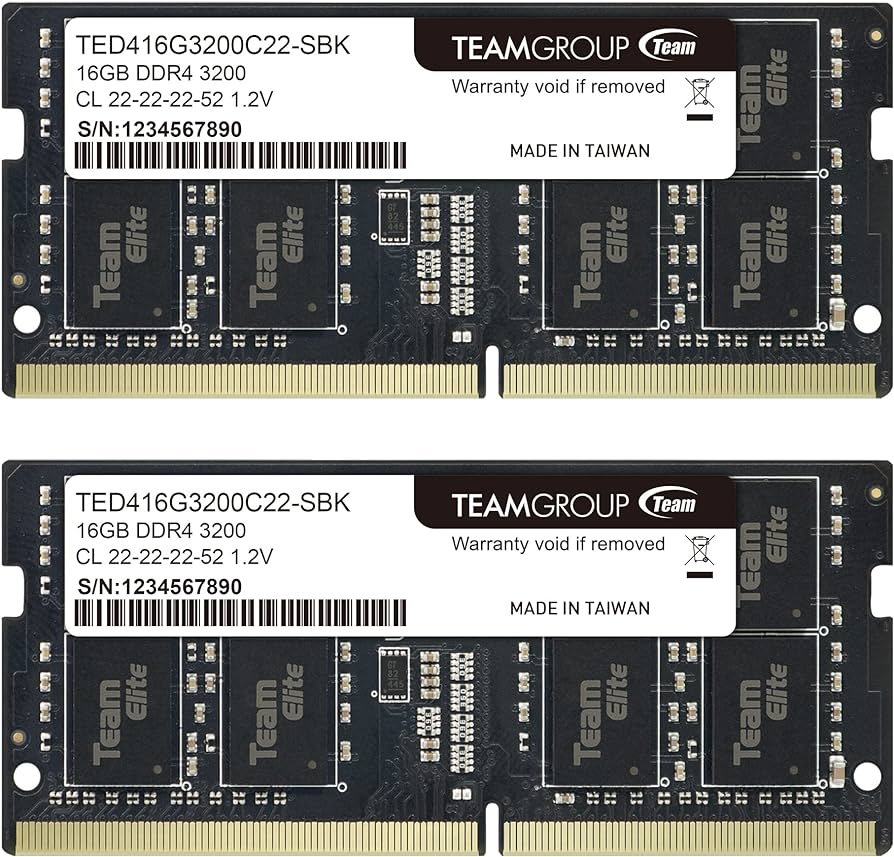 Amazon.com: TEAMGROUP Elite DDR4 Kit de 32 GB (2 x 16 GB) 3200 MHz ...