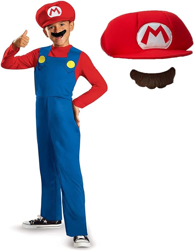 Disfraz Disfraz de Super Mario de Nintendo