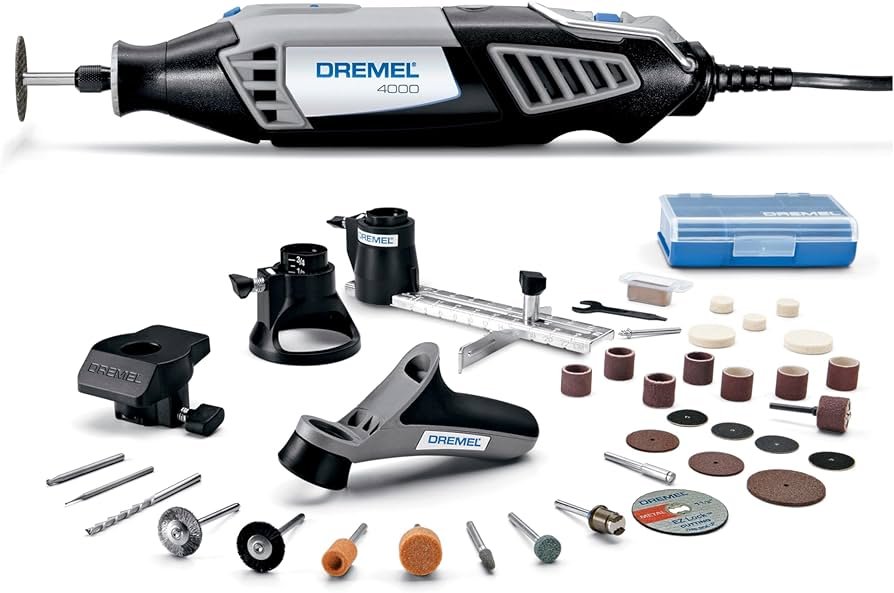 Amazon.com: Dremel 4000-4/34 - Kit para herramienta giratoria de ...