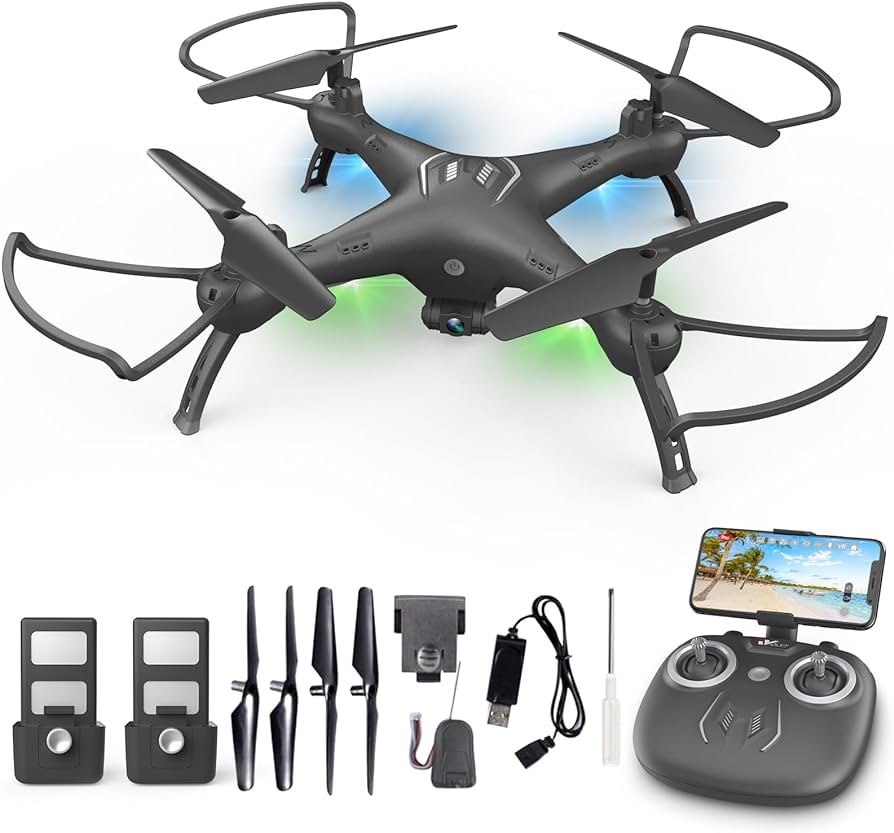 Amazon.com: Drones con cámara HD de 1080p para adultos, niños y ...