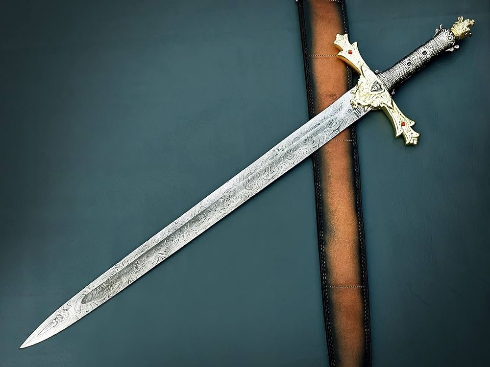 Amazon.com: HUNTEX - Espada exclusiva legendaria de acero de ...