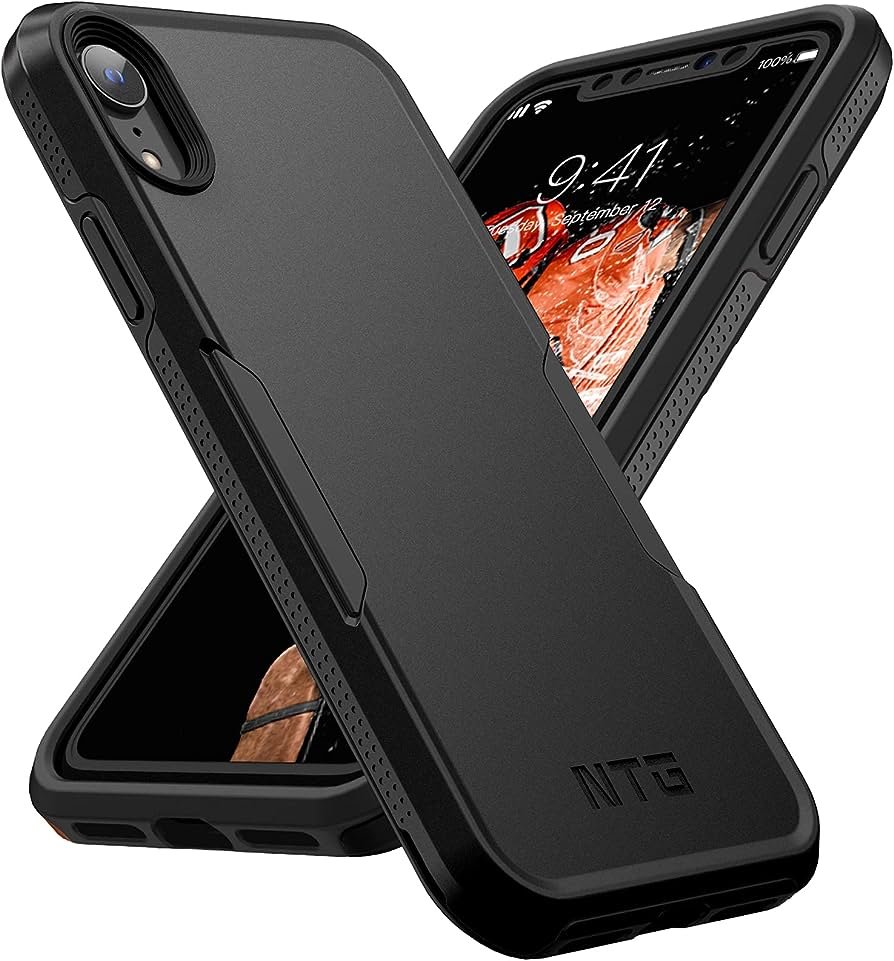 Amazon.com: NTG - Funda para iPhone XR [1ª generación], protector ...