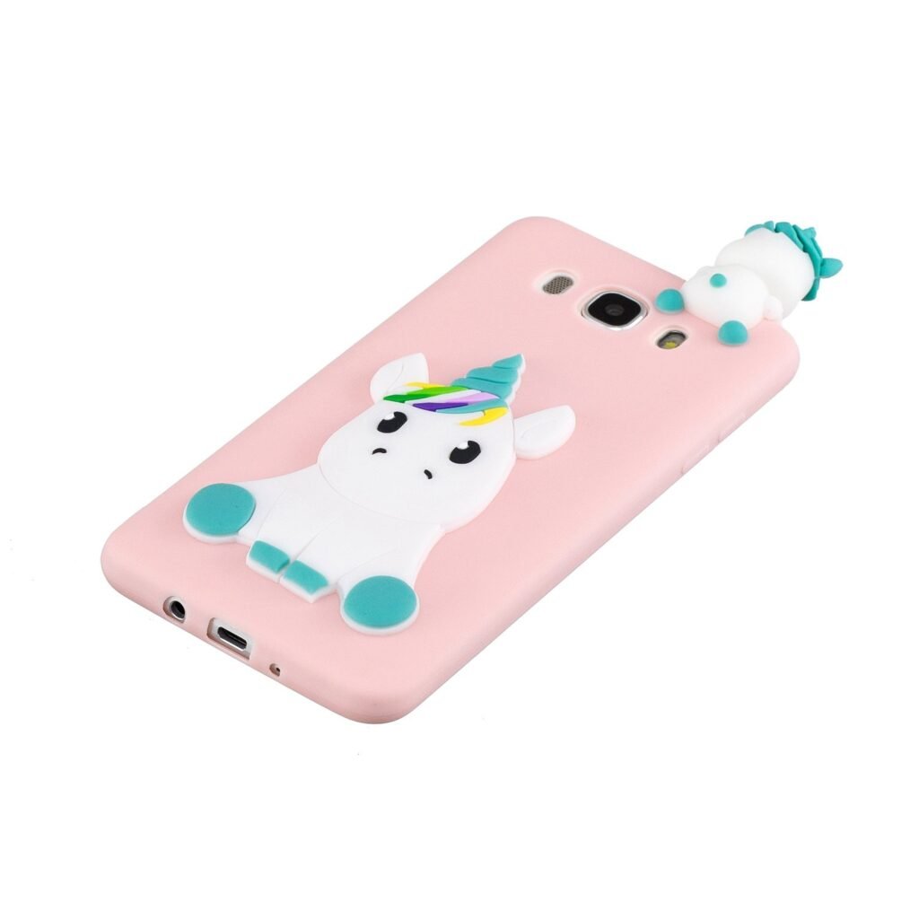 HopMore Funda Samsung Galaxy J5 2016 Silicona Motivo 3D Divertidas Unicornio Panda Bonita TPU Gel Ultrafina Slim Case Antigolpes Cover Protección...