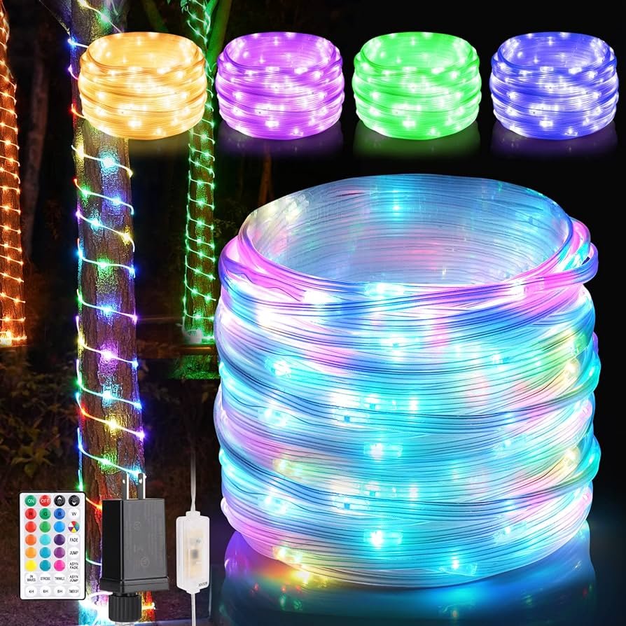 Amazon.com: Guirnalda de luces conectables de 100 pies para ...