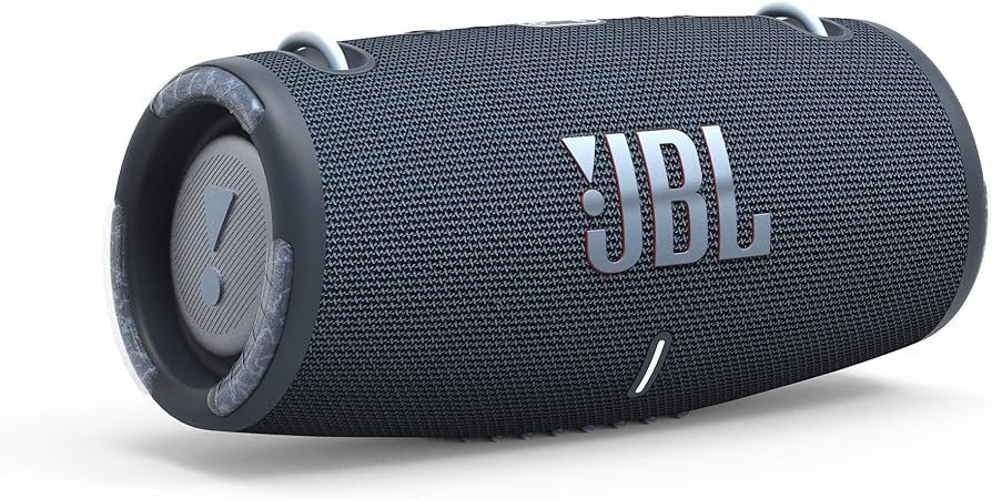 JBL Xtreme 3: Altavoz portátil con Bluetooth, batería integrada, resistente al agua y al polvo, y carga hacia fuera, azul, JBLXTREME3BLUAM (Renovado)