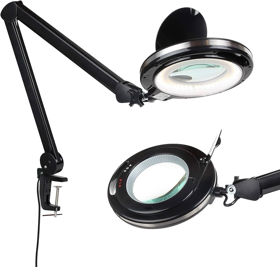 Amazon.com: Brightech LightView Pro lámpara con lupa y luz LED ...