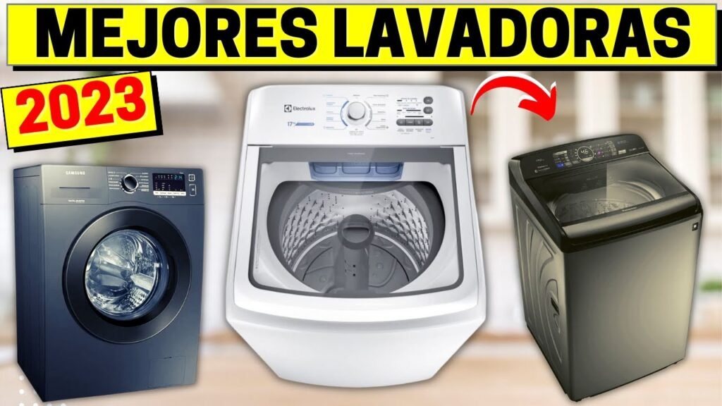 Las MEJORES LAVADORAS Calidad Precio 2023 ✅ ¿Qué lavadora comprar?
