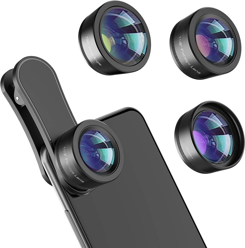 Amazon.com: Kit de lente de cámara de teléfono 3 en 1 mejorado ...
