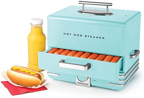 Nostalgia - Máquina para cocer perritos calientes al vapor, estilo comedor grande