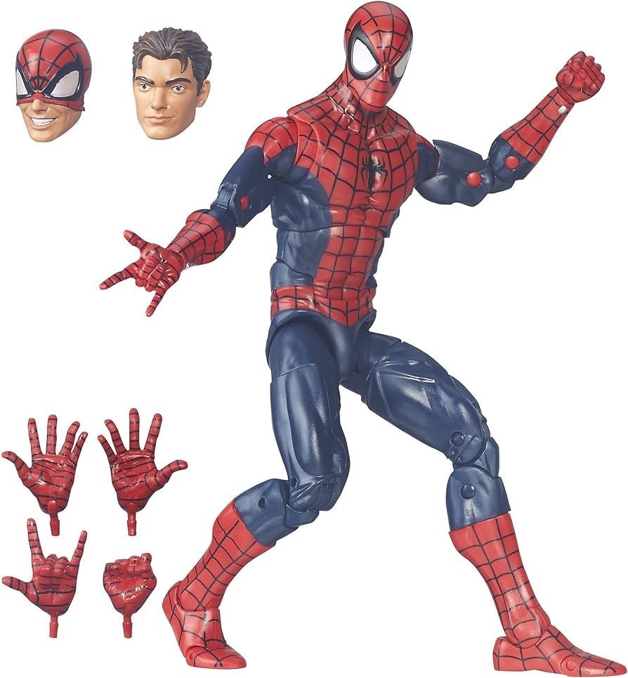Amazon.com: Figura de Spider Man de la serie Marvel Legends, 12 ...