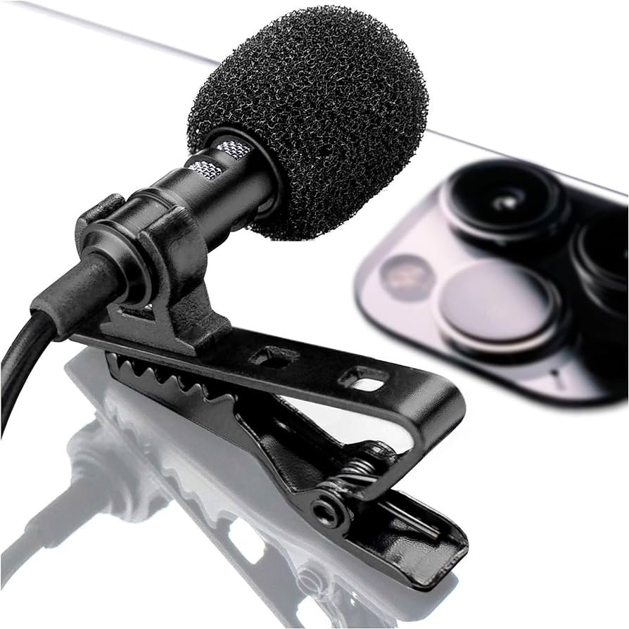 Amazon.com: Best Professional Lavalier Micrófono de solapa con micrófono ...